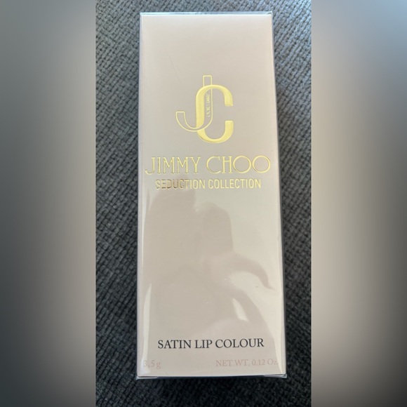 Jimmy Choo CORAL KISS Lipstick with Gold Case SEALED - Picture 5 of 7